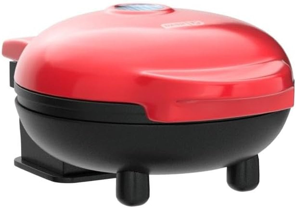 Mini Maker Waffle Maker and Griddle Set - Red